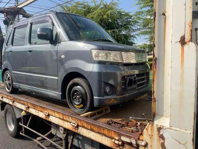 岩槻区のタービンの壊れた故障車の廃車