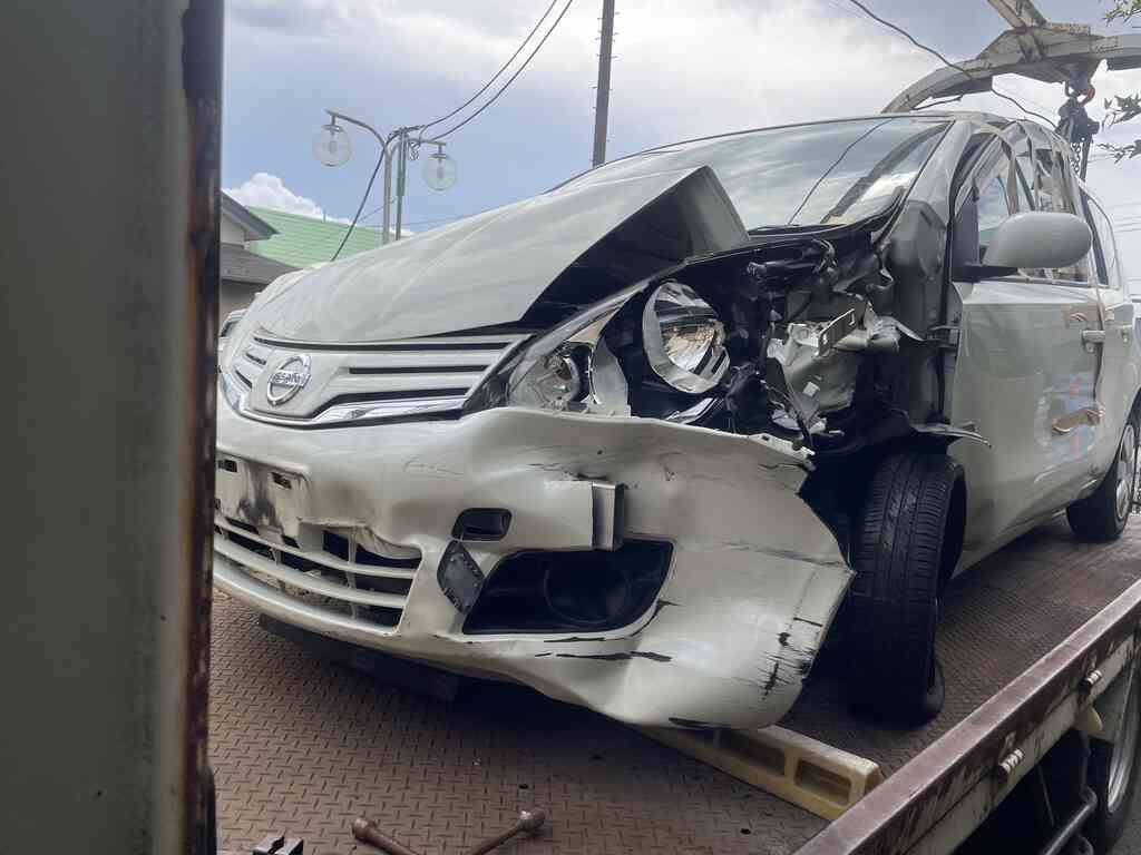 事故車の廃車手続き