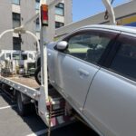 コンビニ駐車場の放置車両