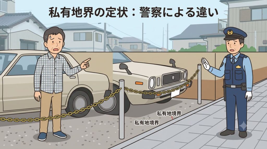 なぜ警察は私有地の放置車両に介入しないのか?