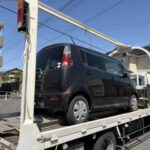 嵐山町のレッカー車