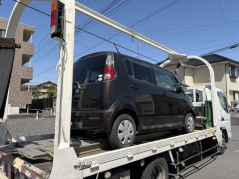 嵐山町のレッカー車