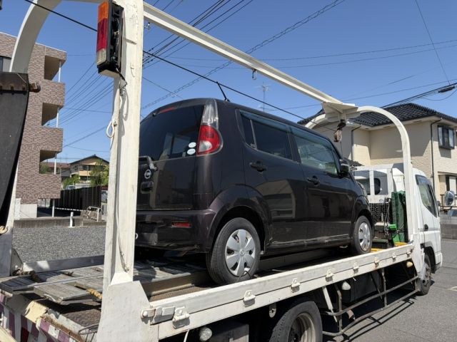 嵐山町のレッカー車