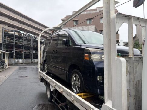 横浜市の放置車両の撤去