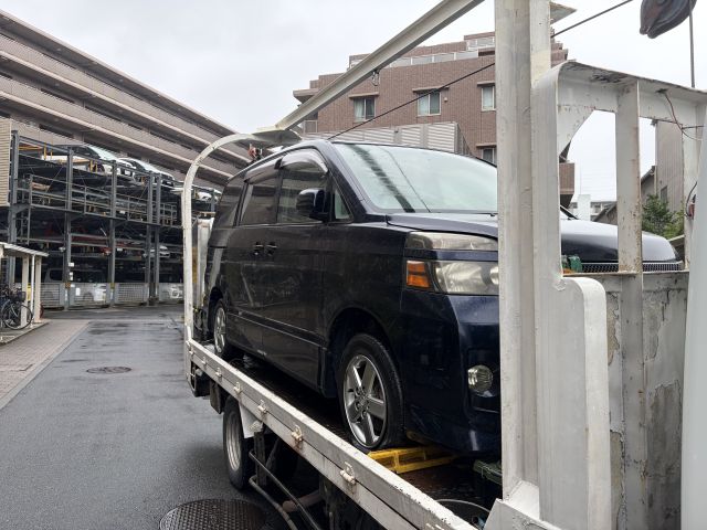 横浜市の放置車両の撤去