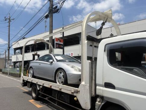 コインパーキングの放置車両