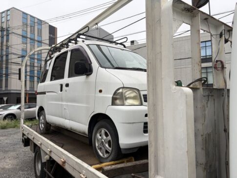 花見川区の放置車両の撤去